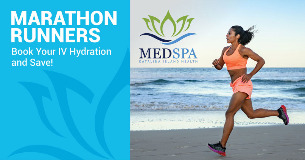 Marathon Runners Book Your IV Hydration and Save!